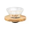 Hario V60 Glas Dripper 01 - Olive Wood