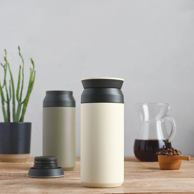 Kinto Travel Tumbler 500ml White – Bild 2