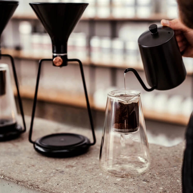 GINA BASIC Kaffeebereiter Schwarz – Bild 3