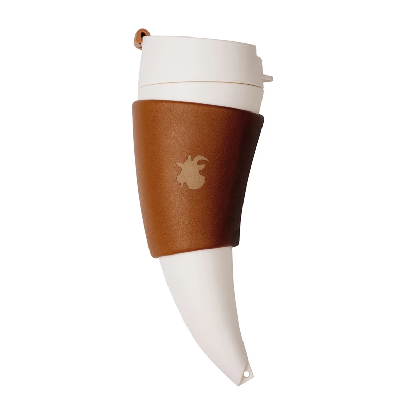 Goat Mug Kunstleder Braun 470 Ml