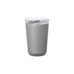 Kinto To-Go Tumbler 360 Ml Mit Stöpsel Silber